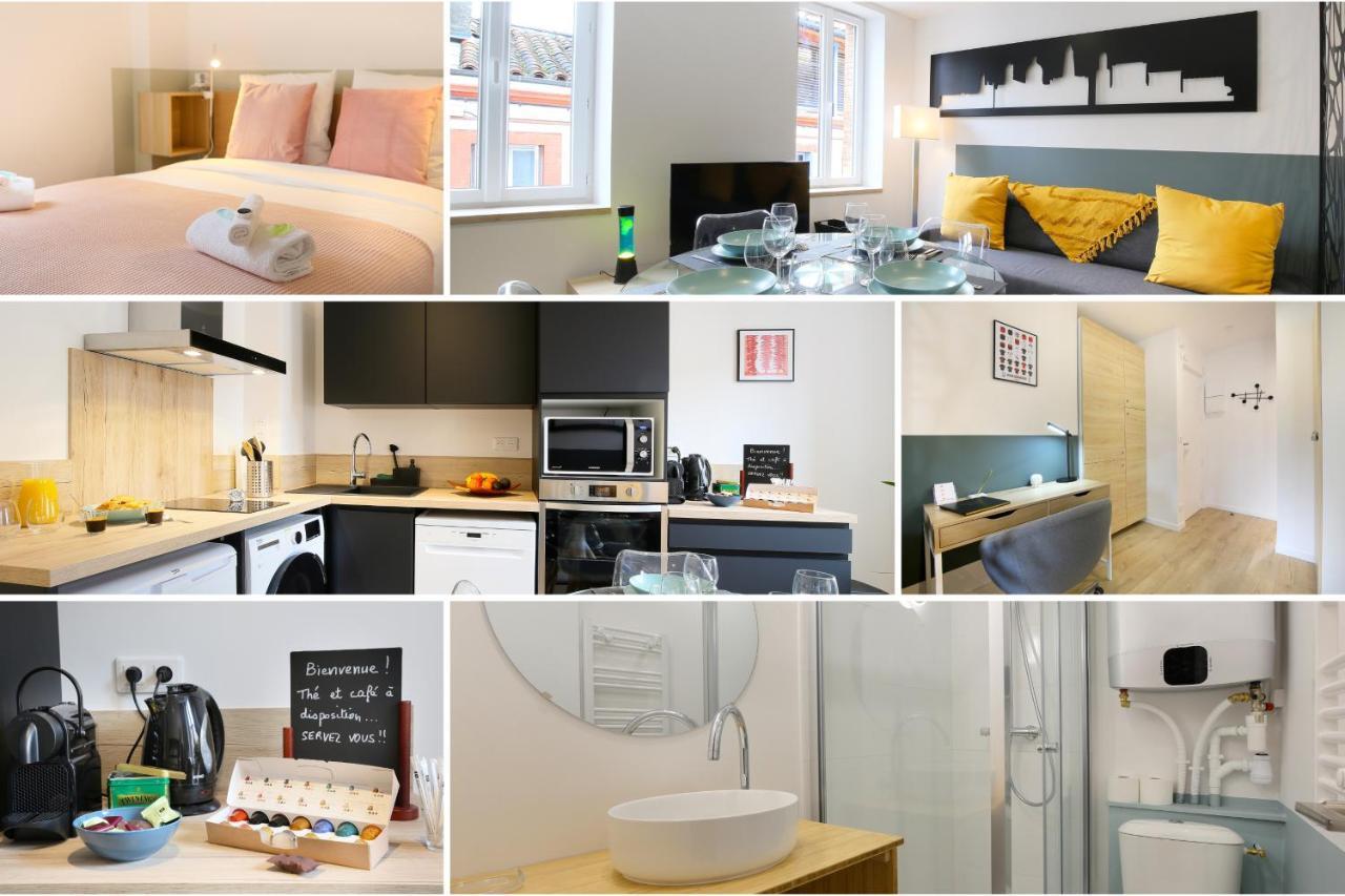 Ferienwohnung Expat Renting - Entre Piment & Violette - Saint Michel Toulouse Exterior foto